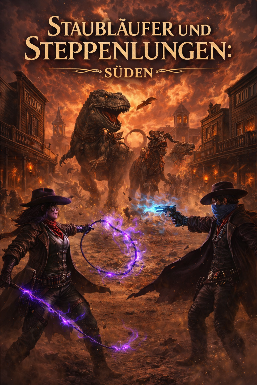 Staubläufer und Steppenlungen: Süden